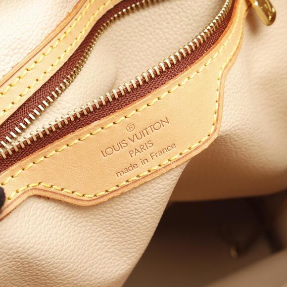 LOUIS VUITTON Brown Monogram Leather Shoulder Bag - Picture 5 of 10